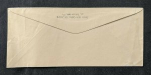 1939 USS Louisville US Navy Airmail Cover to Springfield MA Sunshine City Cancel