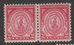 USA Sc#682 Pair MNH