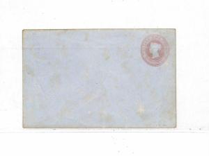 EE272 GB QV One Penny Postal Stationery {samwells-covers} 