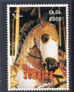 Somalia 1997 AMERICAN CAROUSELS 1 value Perforated Mint (NH)