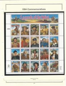 United States 1994 Commemoratives