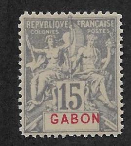 GABON SC# 21  FVF/MLH  1904