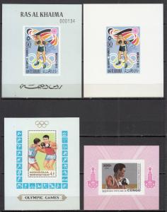 Boxing - small stamp collection - MNH