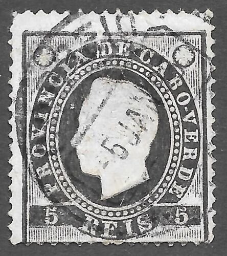 Cape Verde (1886) - Scott # 15,    Used 