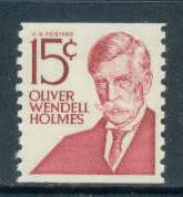 1305E 15c Oliver W. Holmes Fine MNH