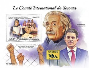 Togo - 2019 International Rescue Committee - Stamp Souvenir Sheet - TG190507b