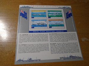 Tristan da Cunha  #  250a  MNH   Souvenir  sheet