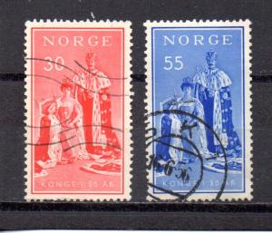 Norway 343-344 used