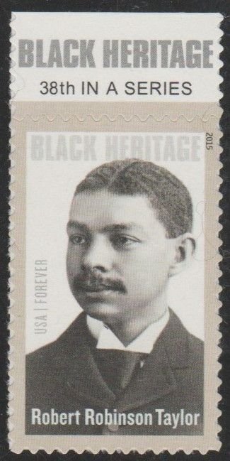 4958, (Black Heritage) Single. Robert R Taylor MNH, Forever