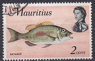 MAURITIUS [1969] MiNr 0331 Y ( O/used ) Fische