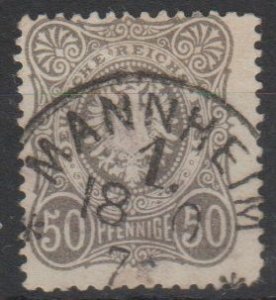 Mi: 36b   used  1875 Cat € 450