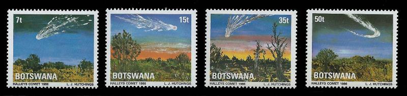 BOTSWANA #380-383, MH