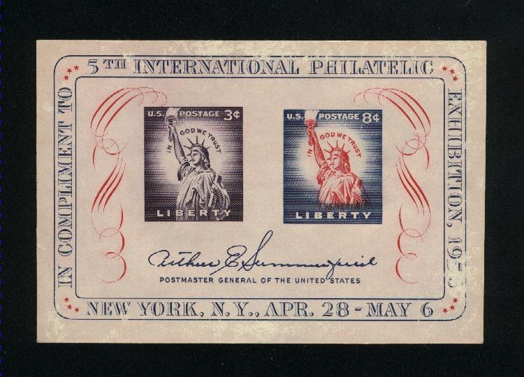 USA #1075  SS Mint NH VF  1956 PD 1.40