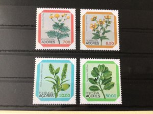 Portugal Azores  Floral  illustrated mint never hinged stamps Ref 55118