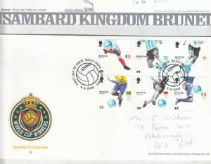 2006 WORLD CUP WINNERS  FIRST DAY COVER