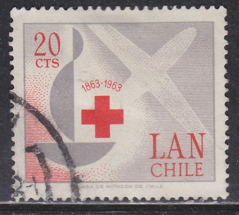 Chile C249 Centenary of the International Red Cross 1963