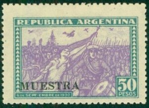 ARGENTINA 392 MH (SPECIMEN) SCV $900.00  BIN $300.00 (RL) 127