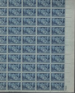 US 906 MNH CHINESE RESISTANCE SHEET 1942