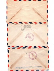 US 3 used first flight covers