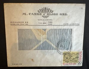 CM) 1965. ARGENTINA. COMMERCIAL LETTER CIRCULATED WITH ADVERTISING ADDRESSED