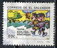Salvador; 1992: Sc. # 1299: O/Used Single Stamp