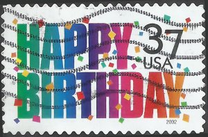 # 3695 USED HAPPY BIRTHDAY