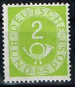 Germany 1951,Sc.#670 MNH, Digits with Posthorn