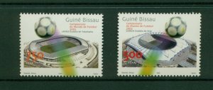 Guinea-Bissau 2002 World Cup Soccer set VFMNH