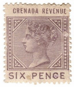 (I.B) Grenada Revenue : Duty Stamp 6d