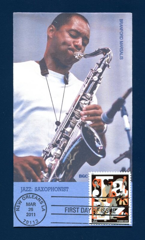 Sc. 4503 Jazz FDC - BGC Cachets 2