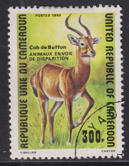 Cameroun 679 Buffon's Antelope 1980