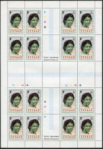 Tuvalu 125-128 sheets/16,MNH.Mi 112-115 bogens. Year of Child IYC-1979.