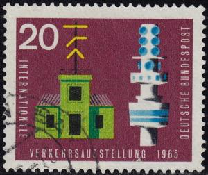 Germany - 1965 - Scott #922 - used - Semaphore Telegraph