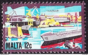 MALTA 1981 12c Multicoloured History of Maltese Industry SG676 FU