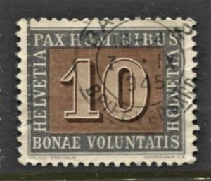 STAMP STATION PERTH Switzerland #294 General Issue Used CV$0.25