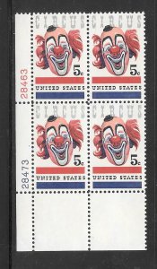 #1309 MNH Plate Block