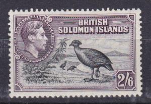 Solomon Isls.  78 MLH 1939 2sh6p KGVI Definitive