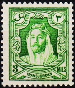 Transjordan.1930 3m S.G.196a Mounted Mint