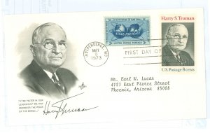 US 1499 1973 Harry S. Truman, typed address