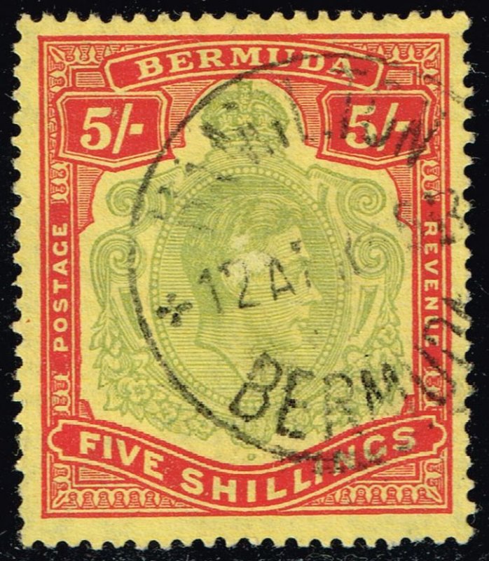 Bermuda #125a King George VI; Used (2Stars)