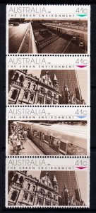 Australia 1989 Urban Environment Complete Mint MNH Set Strip SC 1150-1152