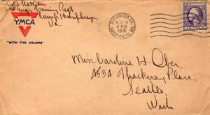 United States Virginia Alexandria, Va. Humphreys Br. 1918 Universal Machine T...