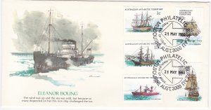 Australian Antarctic Terr.# L37-52, Ships of the Antarctic, First Day Covers