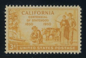 US Stamp #997 California Statehood 3c - PSE Cert - SUPERB 98 - MNH - SMQ $80.00