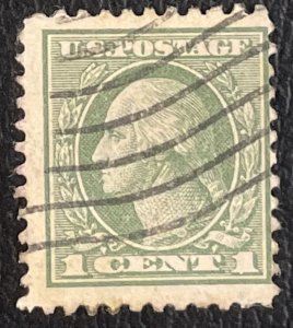 US #525 Used (P11) - 1c Washington 1918 [US36.3.3]