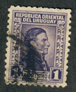 Uruguay #351 used Single