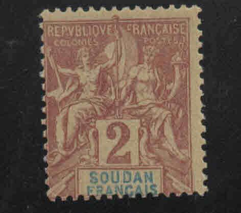 French Sudan Scott 4, Mint Hinged