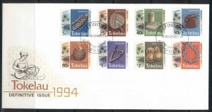 Tokelau 1994 Pictorials Handicrafts FDC