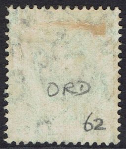 LAGOS 1904 KEVII 5/- ORDINARY PAPER WMK MULTI CROWN CA USED 