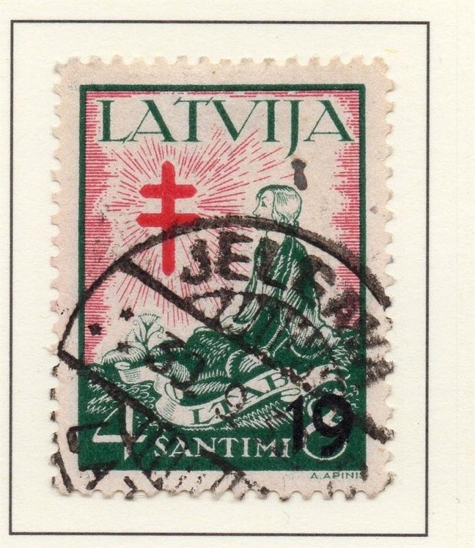 Latvia 1931 Early Issue Fine Used 4s. 232900